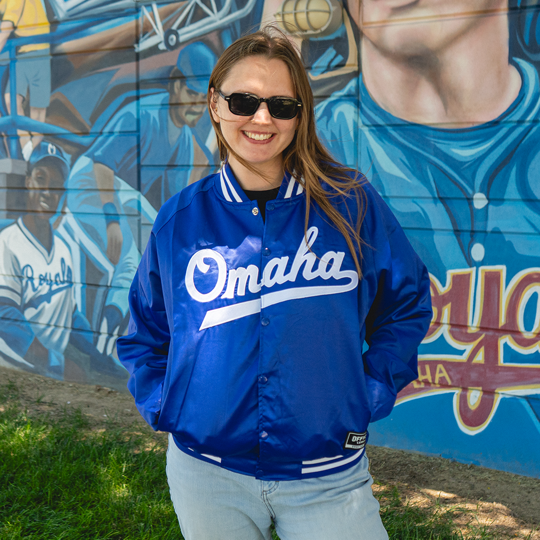 Omaha Storm Chasers Men's Official League Royal Summer Satin