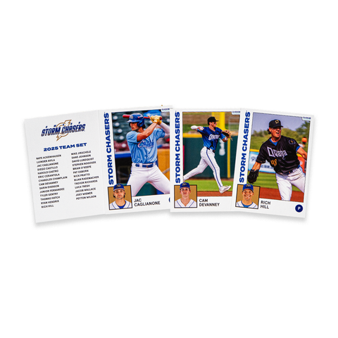2025 Omaha Storm Chasers Team Card Set