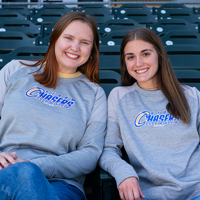 Omaha Storm Chasers Women's Augusta Silver Zoe Heather Pullover