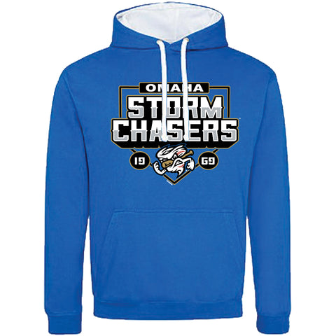 Omaha Storm Chasers Bimm Ridder Men's Claxton Royal Hoodie