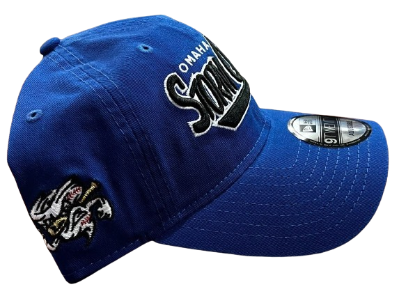 Omaha Storm Chasers New Era 920 Royal Throwback Cap