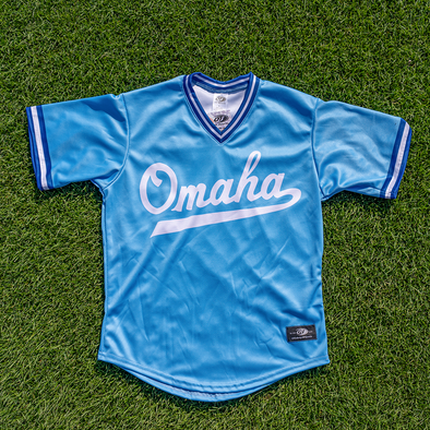 Omaha Storm Chasers Men's Replica Omaha Royals Throwback Jersey