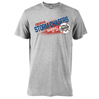 Omaha Storm Chasers Men's Bimm Ridder Athletic Heather Billow Tee