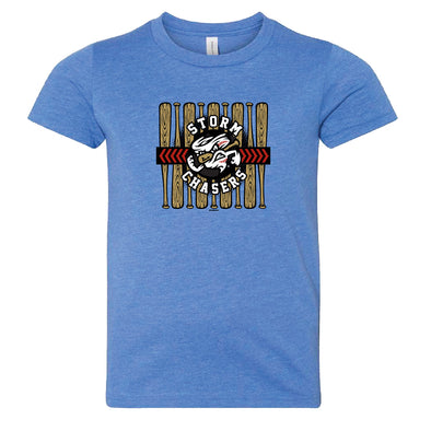 Omaha Storm Chasers Youth Bimm Ridder Heather Royal Newkirk Tee