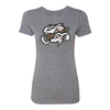 Omaha Storm Chasers 108 Stitches Women's Vintage Gray Tee