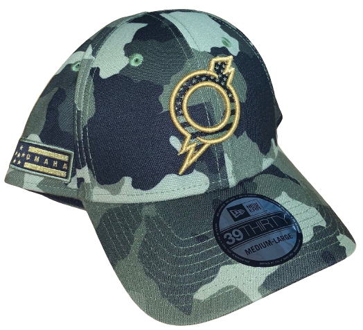 Omaha Storm Chasers New Era 39Thirty Armed Forces Cap