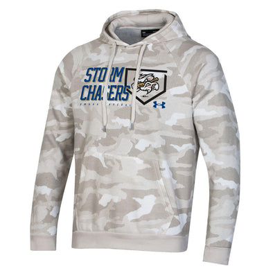 Omaha Storm Chasers Men's Under Armour Onyx Camo All Day Fleece Hoodie