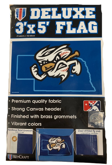 Omaha Storm Chasers Wincraft 3x5 Vortex State Flag