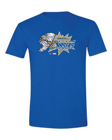 Omaha Storm Chasers Marvel’s Defenders of the Diamond OT Royal Youth Tee