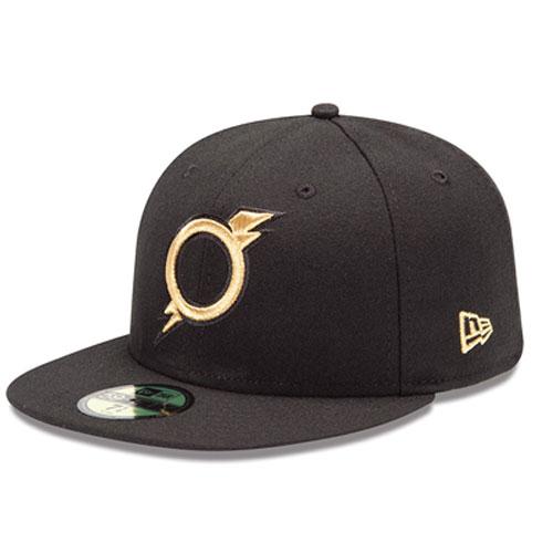 Omaha Storm Chasers New Era 59Fifty Black O-Bolt Alternate