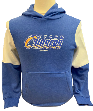Omaha Storm Chasers Youth Augusta Royal/White Ivy League Hoodie