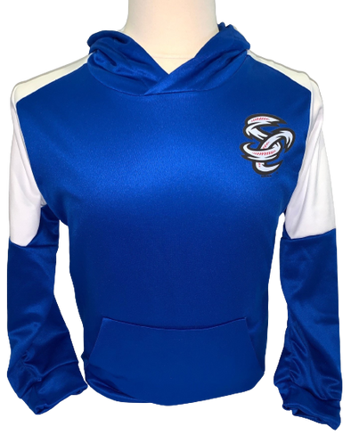 Omaha Storm Chasers Youth Augusta Royal Blue Chip Hoodie